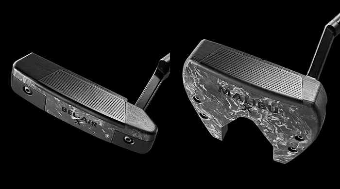 LA Golf's new Bel-Air and Malibu putters.